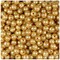 BeadTin Gold Pearl 8mm Round Plastic Craft Beads (300pcs)